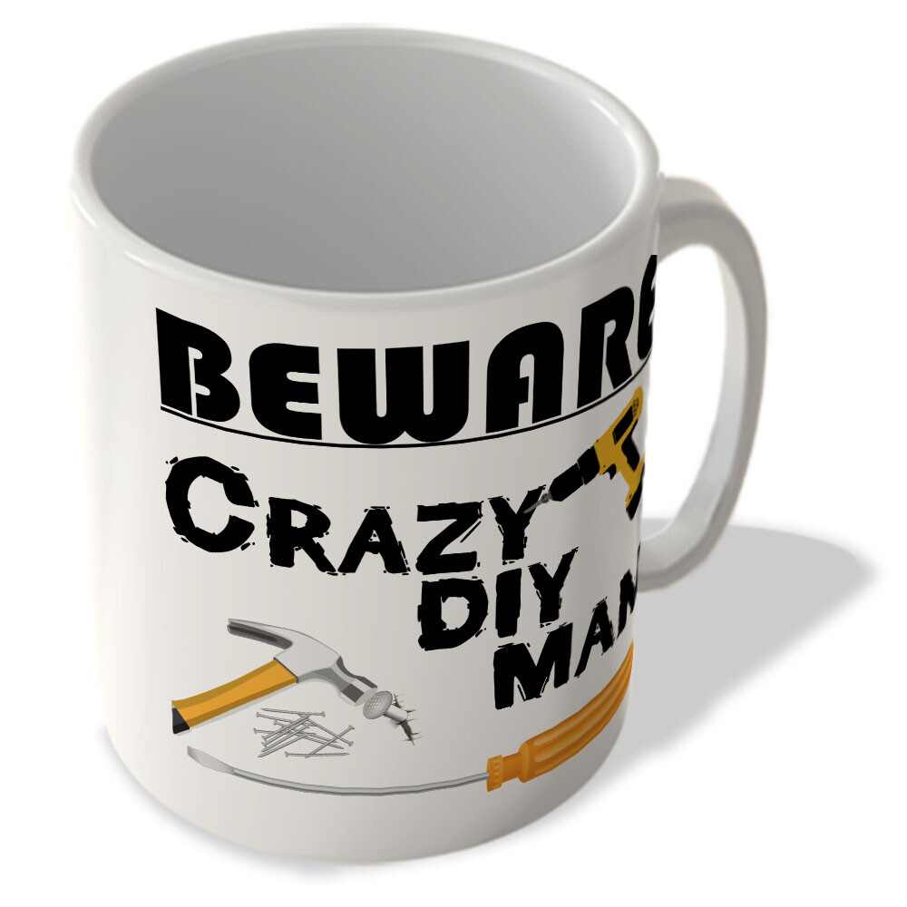 Crazy DIY Man - Mug