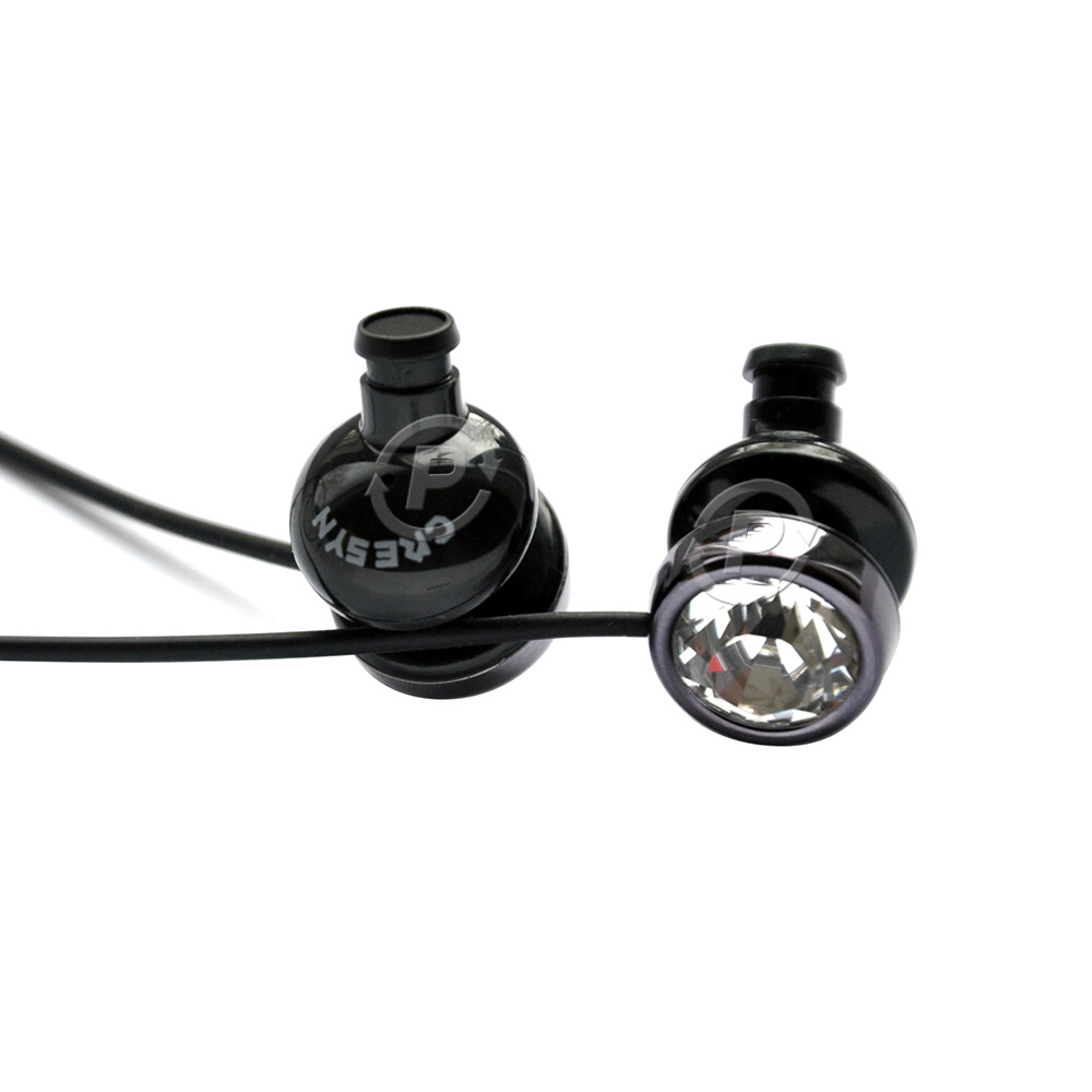 Genuine Cresyn Bijoux C410E InEar Jewelry Headphones Embedded