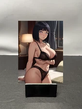 Hinata Hyuga Naruto Waifu Anime Custom Art Trading Card w3042