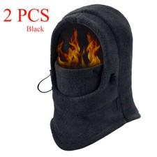 2 Pack Full Face Mask Baclava Neck Warmer Mask Winter Fleece Warm Balaclava Lot