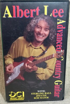 アート・デザイン・音楽 Albert Lee: Advanced Country Guitar Albert Lee Advanced Country Guitar 1992 VHS Tape 80 min. | eBay
