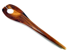 Vintage Dansk Teak Serving Spoon Classic Fjord Danish Wood Salad Utensil