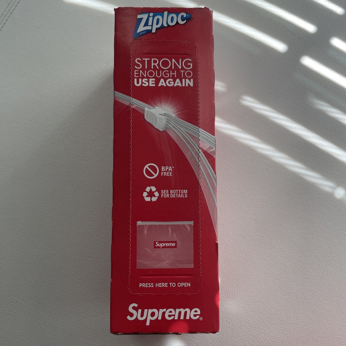 Supreme®/Ziploc® Bags (Box of 30) ジップロック Supreme®/Ziploc® Bags (Box of 30) | eBay