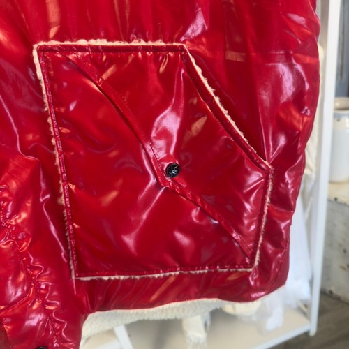 ###. AKDMKS men’s 3X red polyurethane vest, vinyl, red, urban, vintage SI-002 - Picture 7 of 8