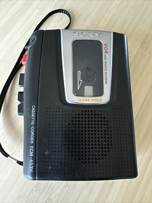 SONY WALKMAN TCM-500 cassette recorder cassette player operation