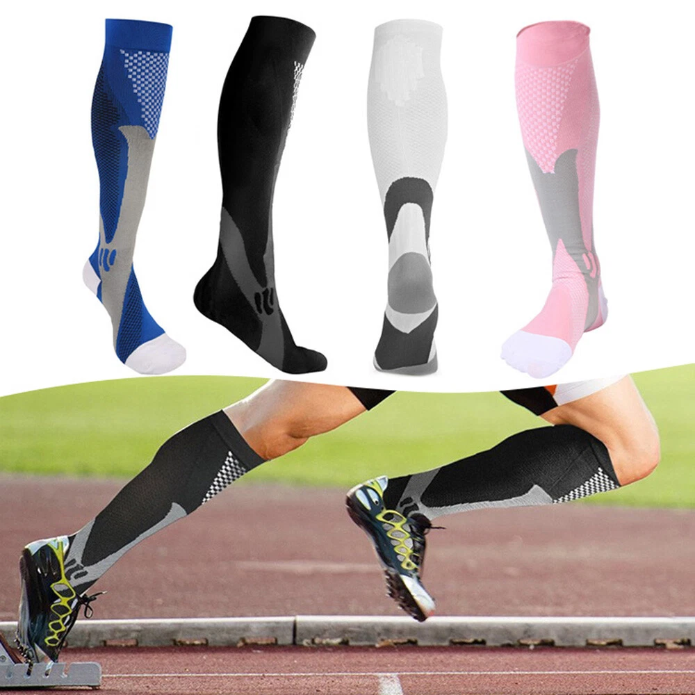Knee high shop running socks