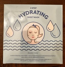 Mary Kay 2-Step Hydrating Sheet Mask  8 Pack  NIB  Sealed  Feels Great