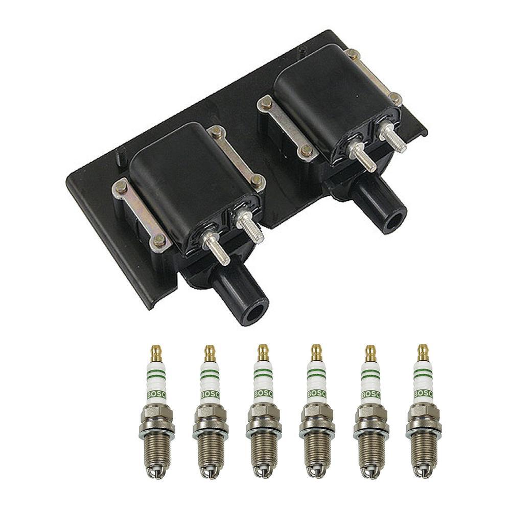 Bosch 1 Ignition Coil and Spark Plugs .031 Kit For Porsche 911 Carrera 4 3.6L