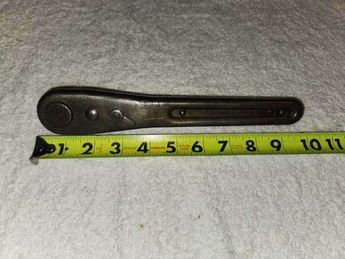 Vintage Blackhawk 49977 1/2” Pressed Steel Ratchet Made In USA. A12