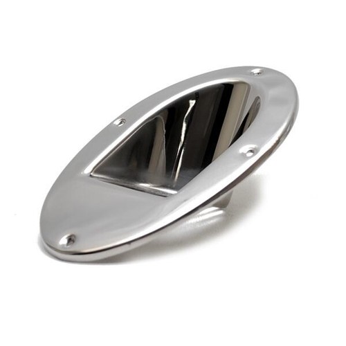 Tracker 146239 Chrome Hull Mount Boat Horn Grill - Bild 1 von 3