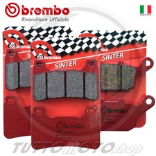 PASTIGLIE FRENO ANT+POST BREMBO ROSSE SINTER HONDA CBR 600 RR 2005-2006