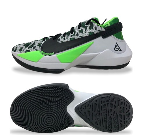 green giannis shoes