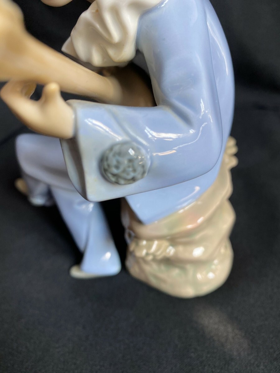 NAO LLADRO DAISA CLOWN #1078 WITH MANDOLIN | eBay UK