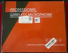 Professional 2 Channel UHF Wireless Dual Microphone Cordless Handheld Mic System