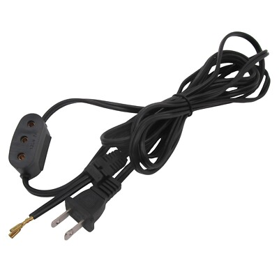 #ad 110V Double Lead Power Cord FOR SINGER 15 90201K221 Featherweight301A401 $11.99