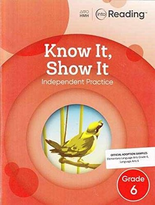 Know It Show It Grade 6 - Paperback, by Houghton Mifflin Harcourt - Very Good o