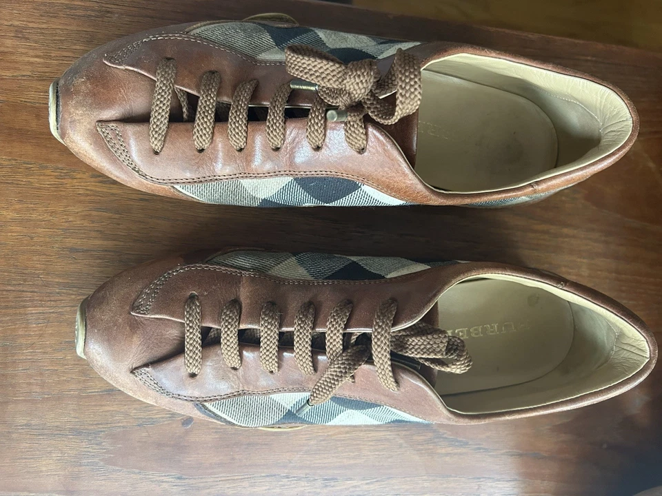 Tênis Burberry Feminino Líder Marrom Tamanho 40/9.5 - Imagem 2 de 4