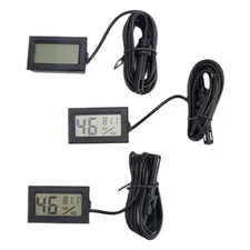 Digital Hygrometer with Probe Indoor Temperature Humidity Meter hygrometer