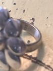 Sterling Silver Flower Daisy Ring Size 7, Stamped 925 — photo 8