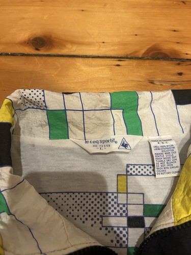 Vintage Le Coq Sportif Track Jacket Large - Picture 4 of 4