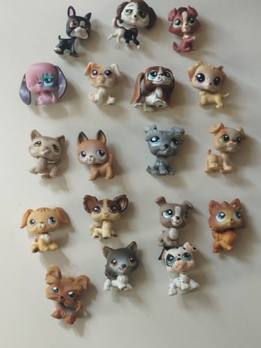 Gros Lot Petshop : 3 Maisons + 18 Figurines + Arbre Zooble + Accessoires - Occasion