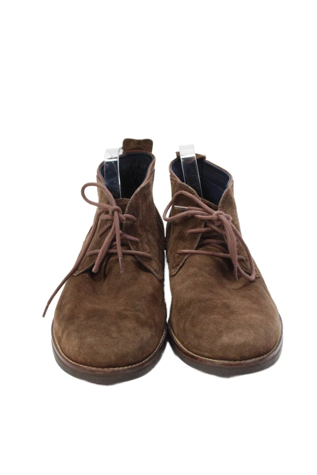 Botas Chukka Cole Haan Para Hombres Gamuza Con Cordones Marrón Talla 11M Foto 2 de 4