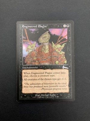 MTG Engineered Plague Urza s Legacy ULG NM Legacy Premodern Old Border 