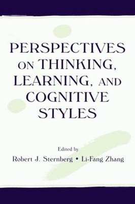 Perspectives on Thinking, Learning, and Cognitive Styles Paperbac