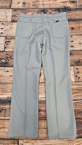Pantalones para hombre Wrangler gris talla 40x32 100 % poliéster - Imagen 2 de 7