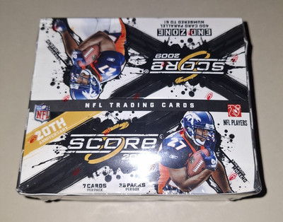 2009 NFL Score Inscriptions Factory Sealed 36 pk Box - Stafford RC?