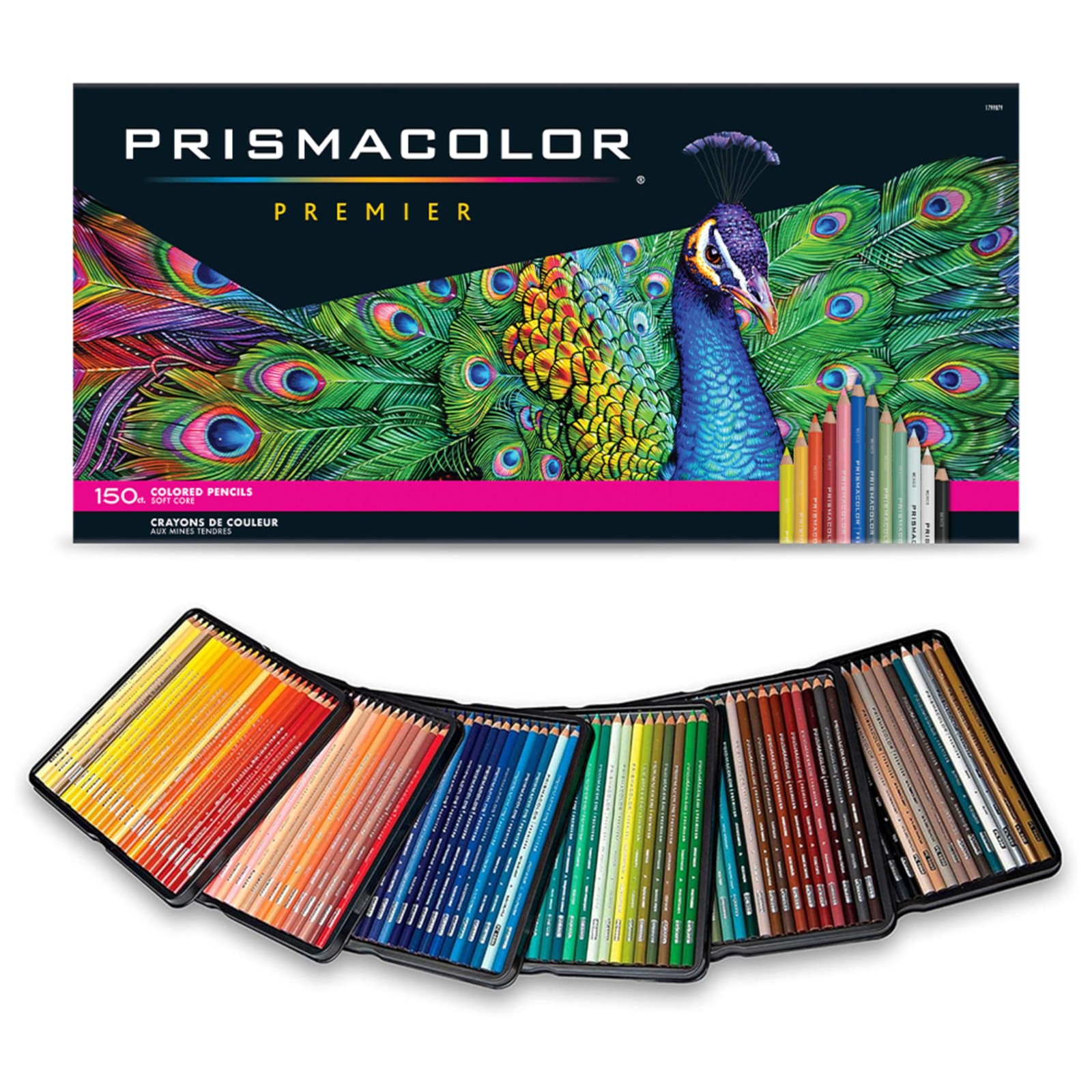 Prismacolor Premier Colored Pencils, Soft Core, 150 Count, A