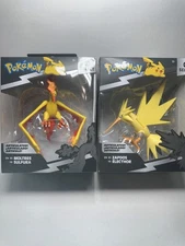 Pokemon Select 2pack Legendary Birds Figure Set: MOLTRES + ZAPDOS New