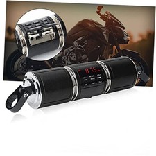 Motorcycle Speaker Systems BT Waterproof Stereo Speakers Bar Mount 7/8-1.25