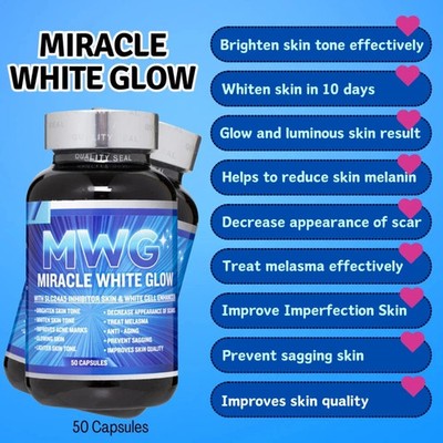 MWG Miracle White Glow Skin with SLC24A5 Inhibitor Premier Edition ( X 2 )  | eBay