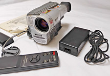 Canon 8mm Camcorder G10HIE Hi8 500x 22x Zoom Tested Working Good Condition
