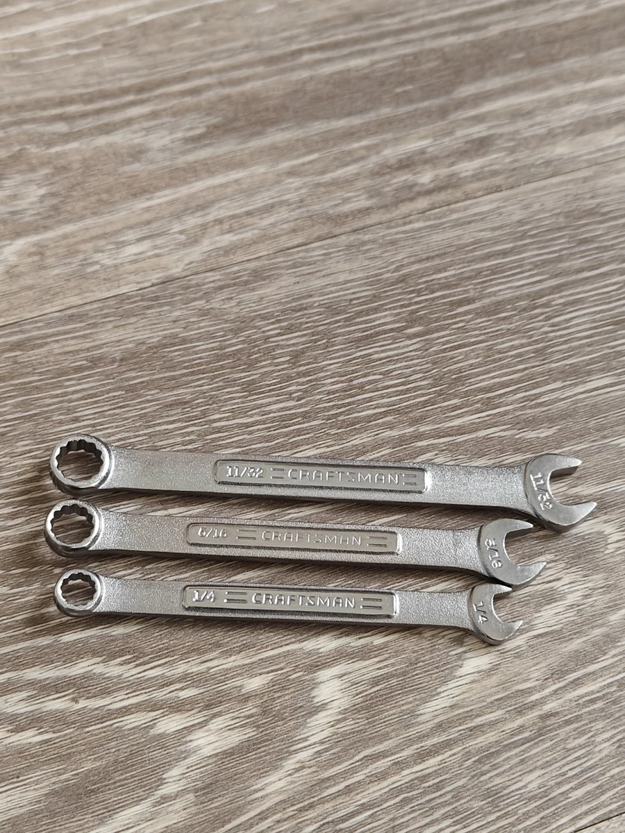 Craftsman 11/32英寸尺寸汽车手扳手| eBay