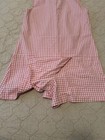 Vintage Plaid Gingham Romper Squart One Piece Pink and White 1960s — photo 9
