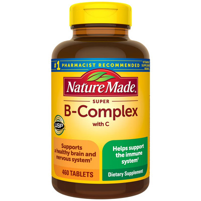 Nature Made Super B Complex with Vitamin C & Folic Acid 460 ct