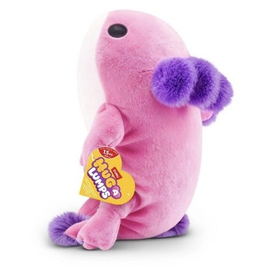 Hug-A-Lumps Medium Fuzzy Plüsch Ally The Axolotl 1,3 kg