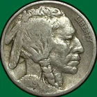 1919 Buffalo Nickel Fine F Coin #32243