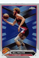 Bill Walton 2023-24 Topps Chrome 94 Portland Trail Blazers BASKETBALL Card