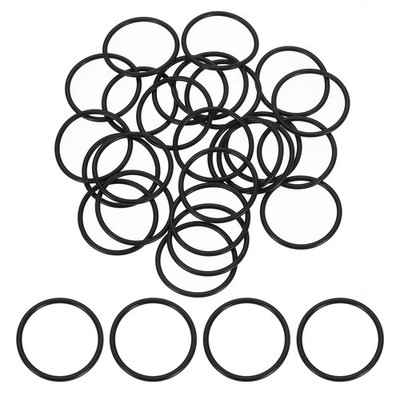 50Pcs AS-126 Nitrile O-rings 70 Durometer 1-3/8'' ID 1-9/16'' OD 3/32'' Width