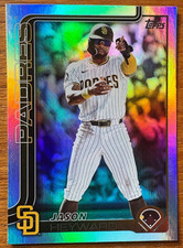 Jason Heyward 2025 Topps Update Series #US71 Rainbow Foil - San Diego Padres