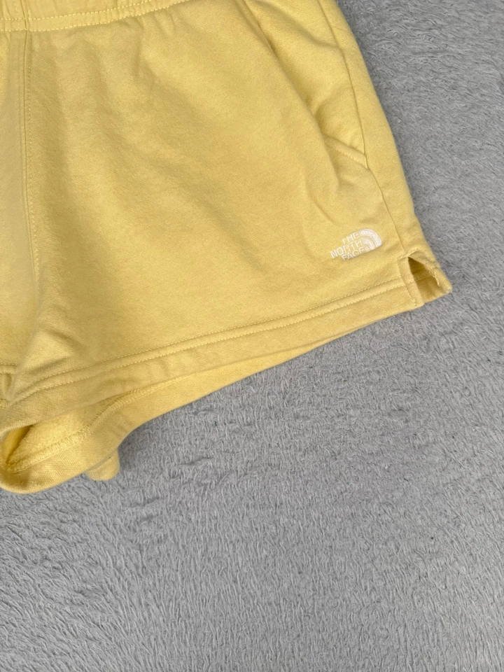 Pantalones Cortos The North Face Mujer Medianos Amarillos Media Cúpula Polar Cortos Algodón Poliéster Foto 2 de 4