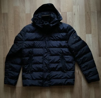 Paul Shark Jacke Daunen/Steppjacke Dunkelblau Gr.54/L Top Zustand 