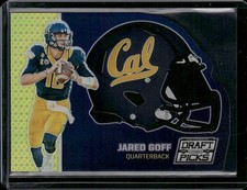 2016 Panini Prizm Collegiate Draft Picks #42 Jared Goff Helmet Die Cut Prizm