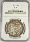 1895-S MORGAN SILVER DOLLAR ~ NICE & ORIGINAL ~ NGC VF20!