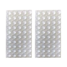 100 Pcs Cabinet Door Anti-collision Pad Bumper Pads for Doors Bumpers
