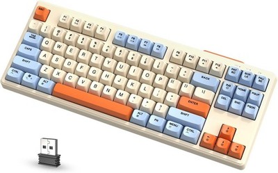 ATTACK SHARK X FREEWOLF M87 80% Wireless Gaming Keyboard, TKL RGB SA
