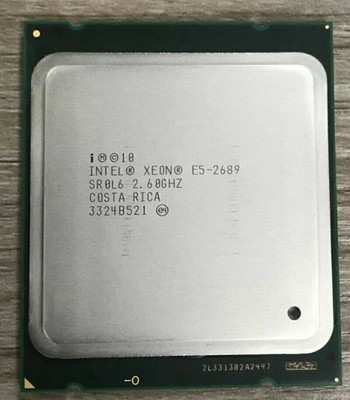 Intel Xeon E5-2689 CPU 8 Core 20M 2.60Ghz 8GT/s SR0L6 LGA2011 Processor Official
